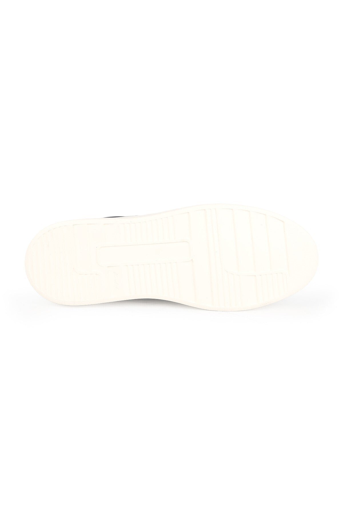 Men's Sneaker Shoes Genuine Leather Antique Logo Perforated Lace-Up White Sole Lightweight Eva L5962 - MALLTURK