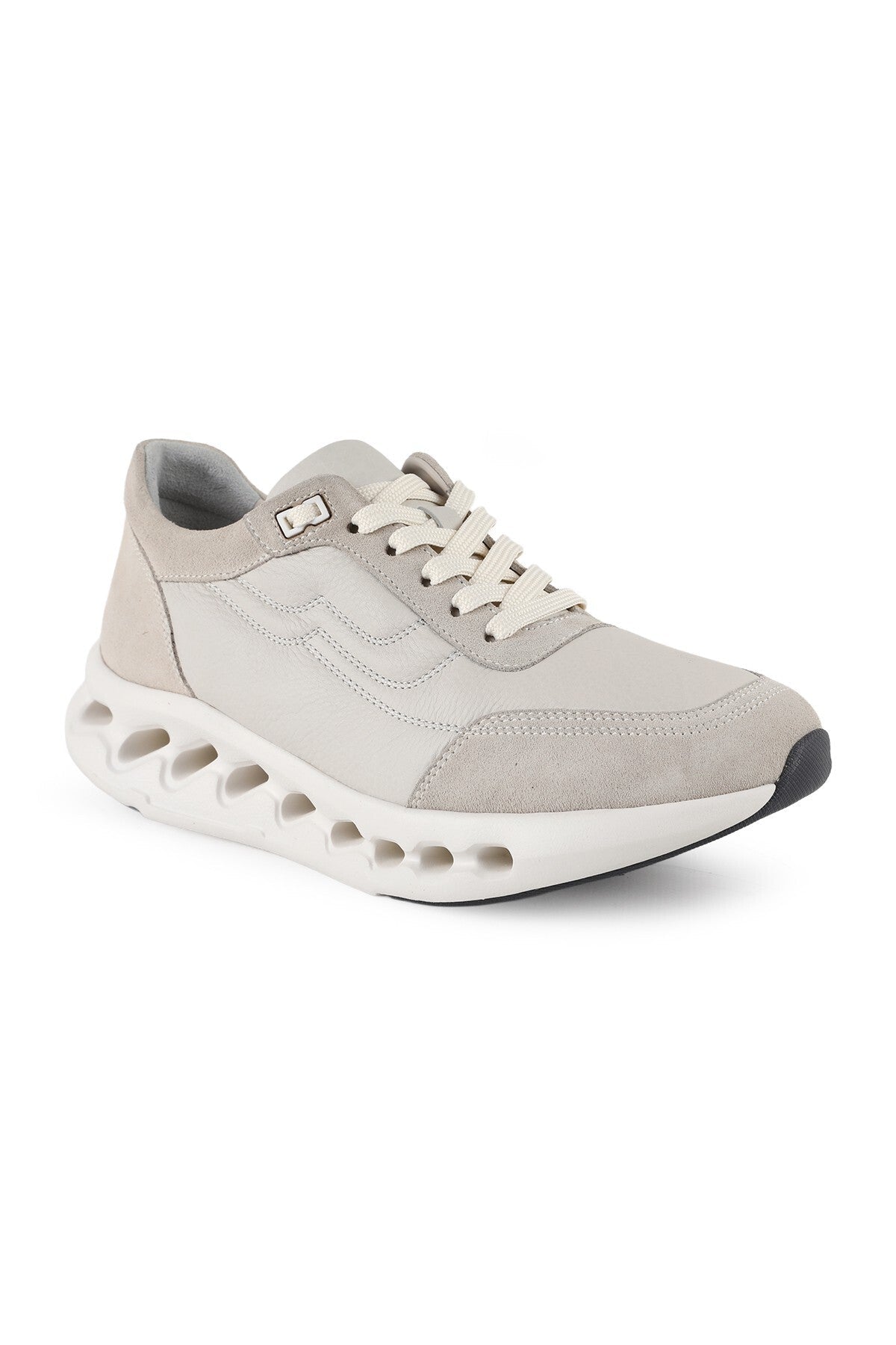 Men's Suede Detailed Lightweight Eva Sole Lace-Up Casual Sneaker Comfortable Sports Shoes L5986 - MALLTURK