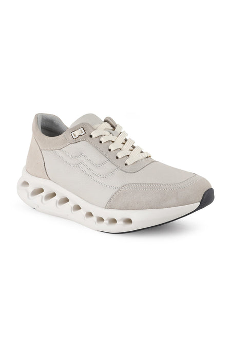 Men's Suede Detailed Lightweight Eva Sole Lace-Up Casual Sneaker Comfortable Sports Shoes L5986 - MALLTURK