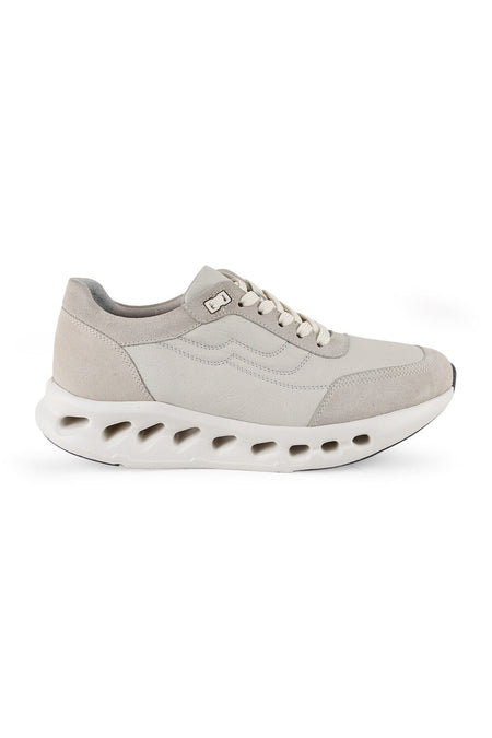 Men's Suede Detailed Lightweight Eva Sole Lace-Up Casual Sneaker Comfortable Sports Shoes L5986 - MALLTURK