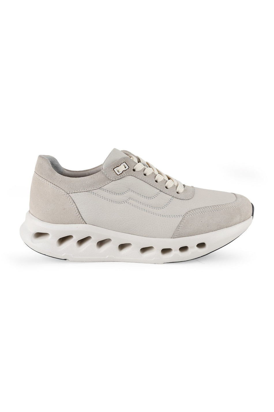 Men's Suede Detailed Lightweight Eva Sole Lace-Up Casual Sneaker Comfortable Sports Shoes L5986 - MALLTURK