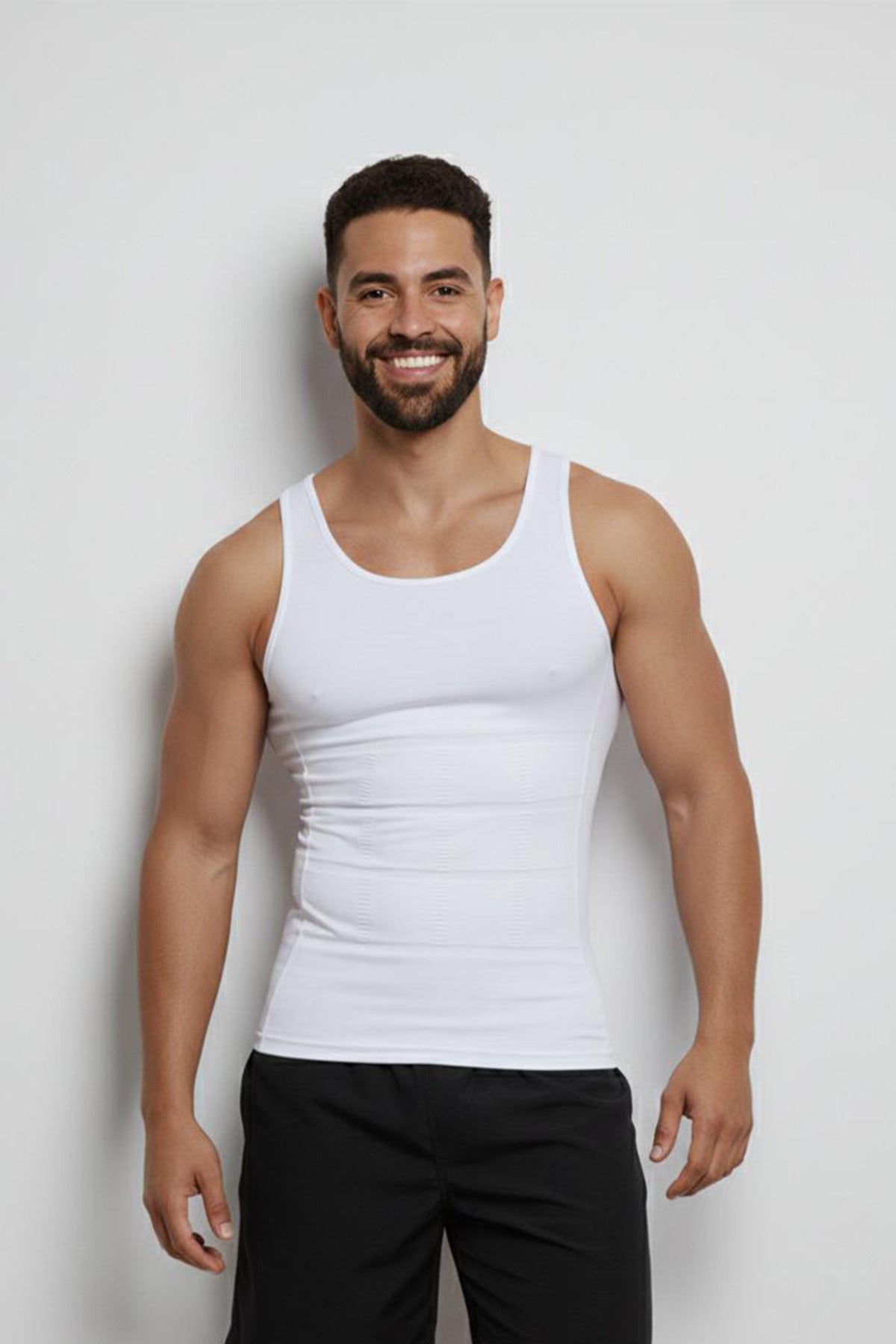 Men's Undershirt Corset Waist Chest Belly Shaping / Sculpting Firming Corset 6050 - MALLTURK