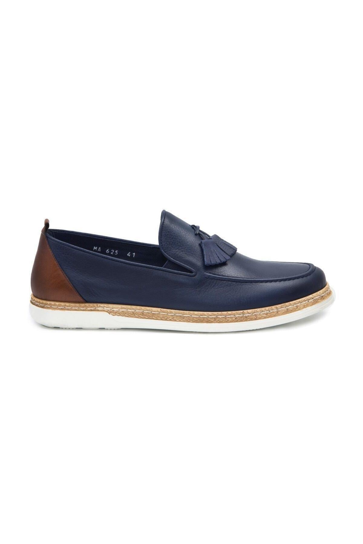Navy Blue Casual - MALLTURK