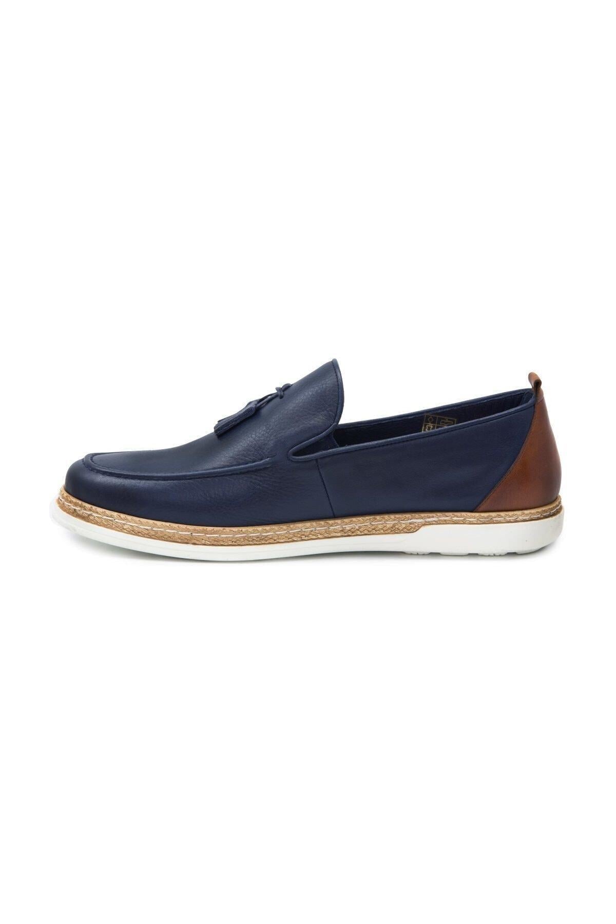 Navy Blue Casual - MALLTURK