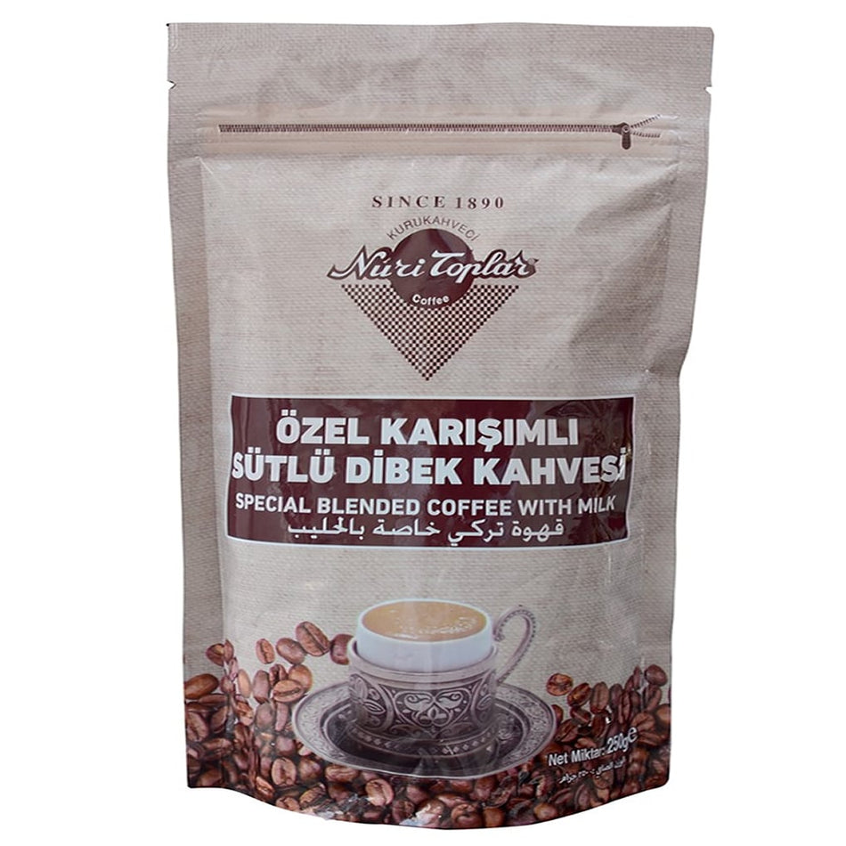 Nuri Toplar Dibek Coffee, 250g – 8.82oz - MALLTURK