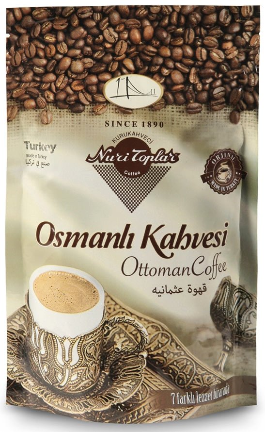 Ottoman Coffee, Nuri Toplar, 250g-9oz - MALLTURK