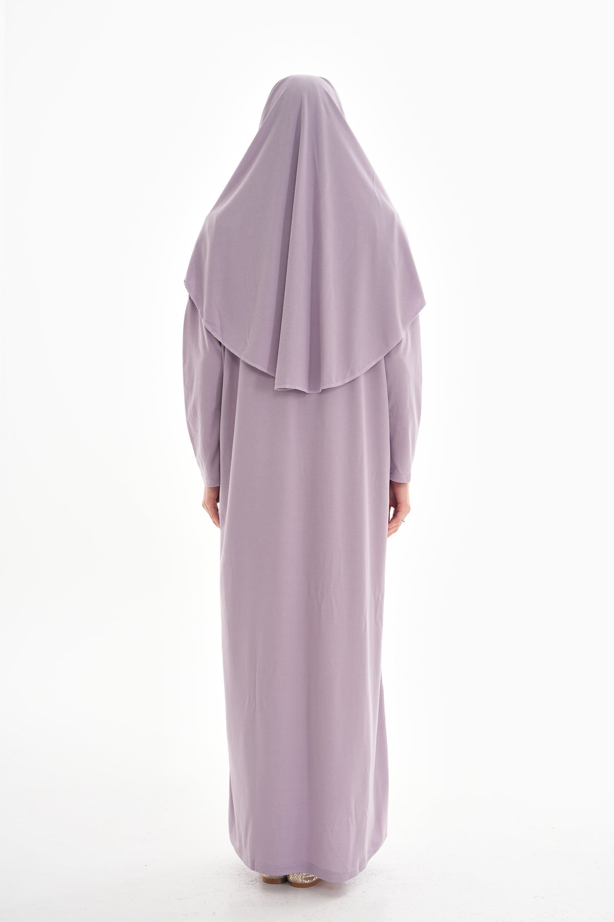 One-Piece Prayer Dress with Neck - MALLTURK