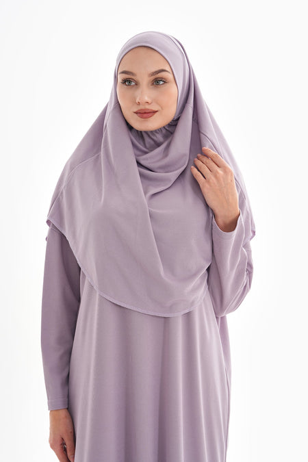One-Piece Prayer Dress with Neck - MALLTURK