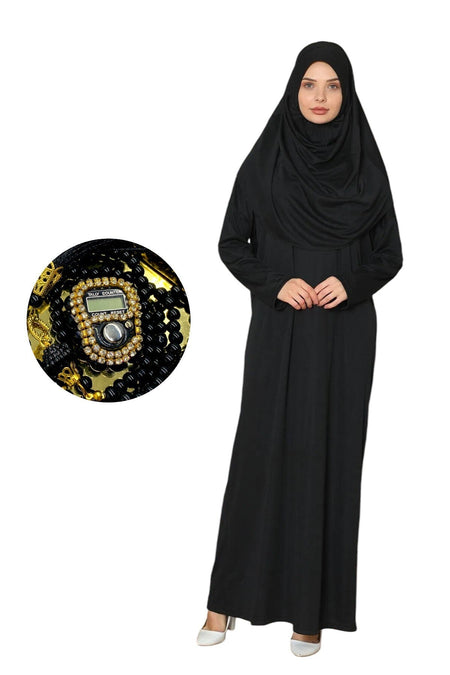 One Piece Prayer Dress with Stoned Chanting Gift - MALLTURK