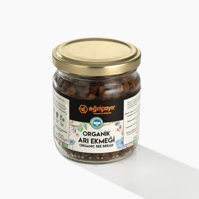 Organic Bee Bread, Perga, Turkish Ari Ekmegi, 100g-3.53oz