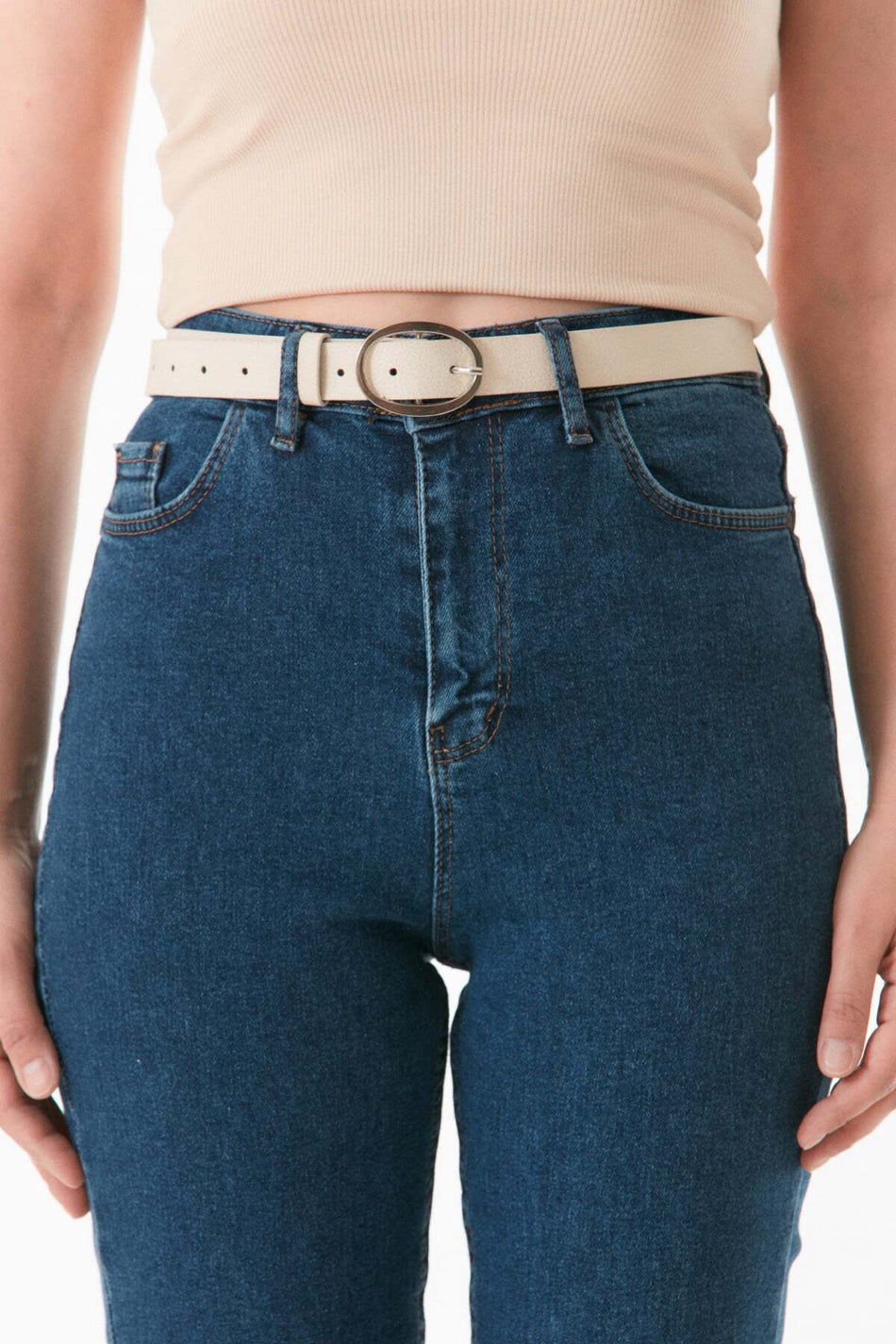 Oval Buckled Belt - MALLTURK