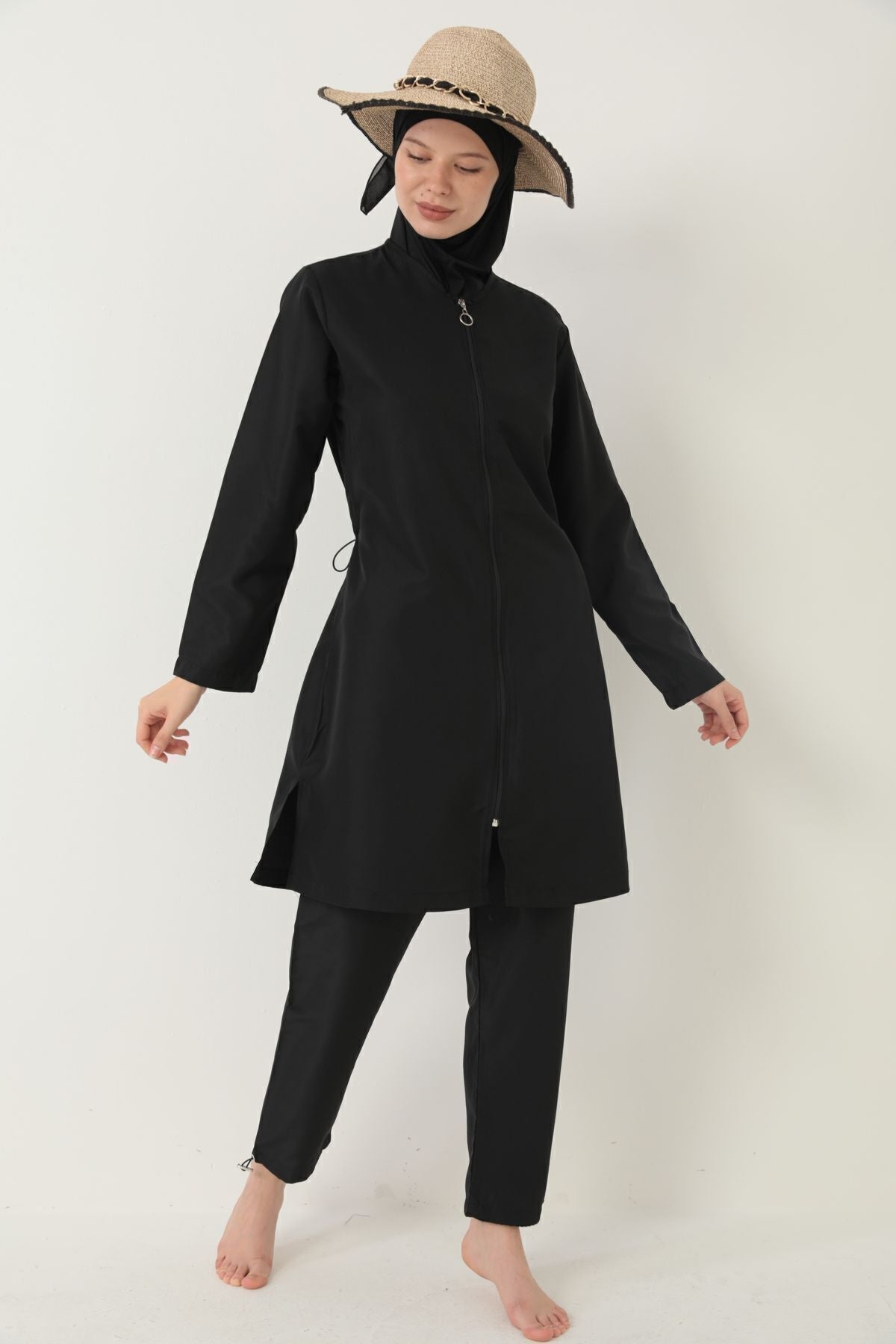 Parachute Full Covered Hijab Swimsuit - MALLTURK
