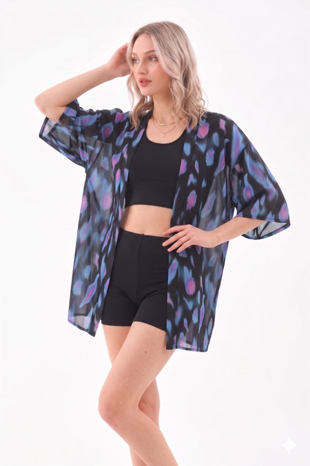 Pareo Crop Swimsuit with Shorts - MALLTURK