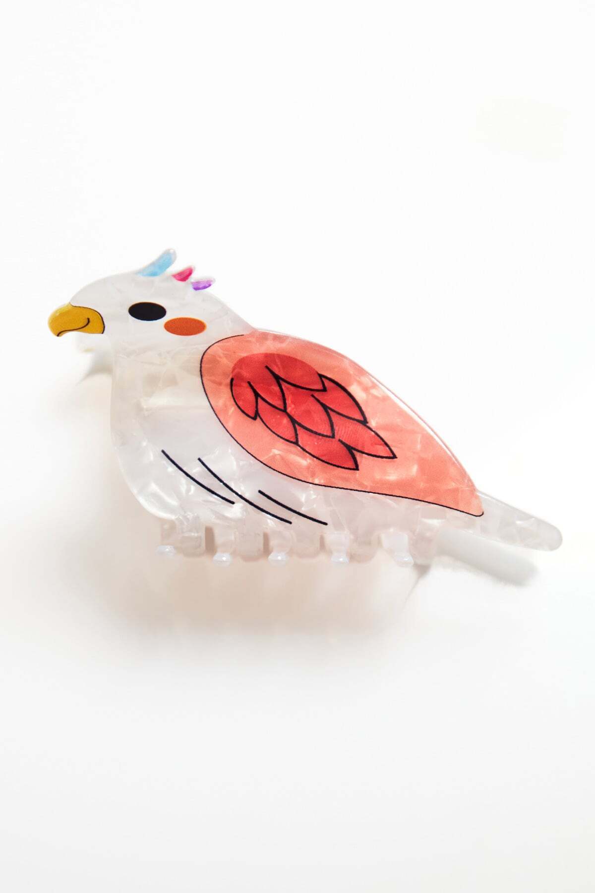 Parrot Figured Bone Peg Buckle - MALLTURK