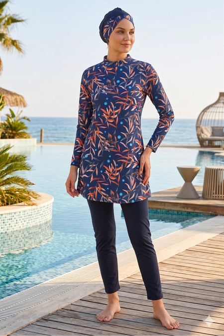 PATTERNED TESETURY SWIMSUIT - MALLTURK