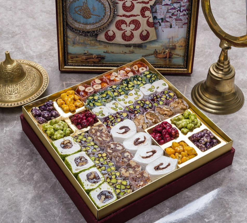 Premium Turkish Delight Box, Hafiz Mustafa - MALLTURK