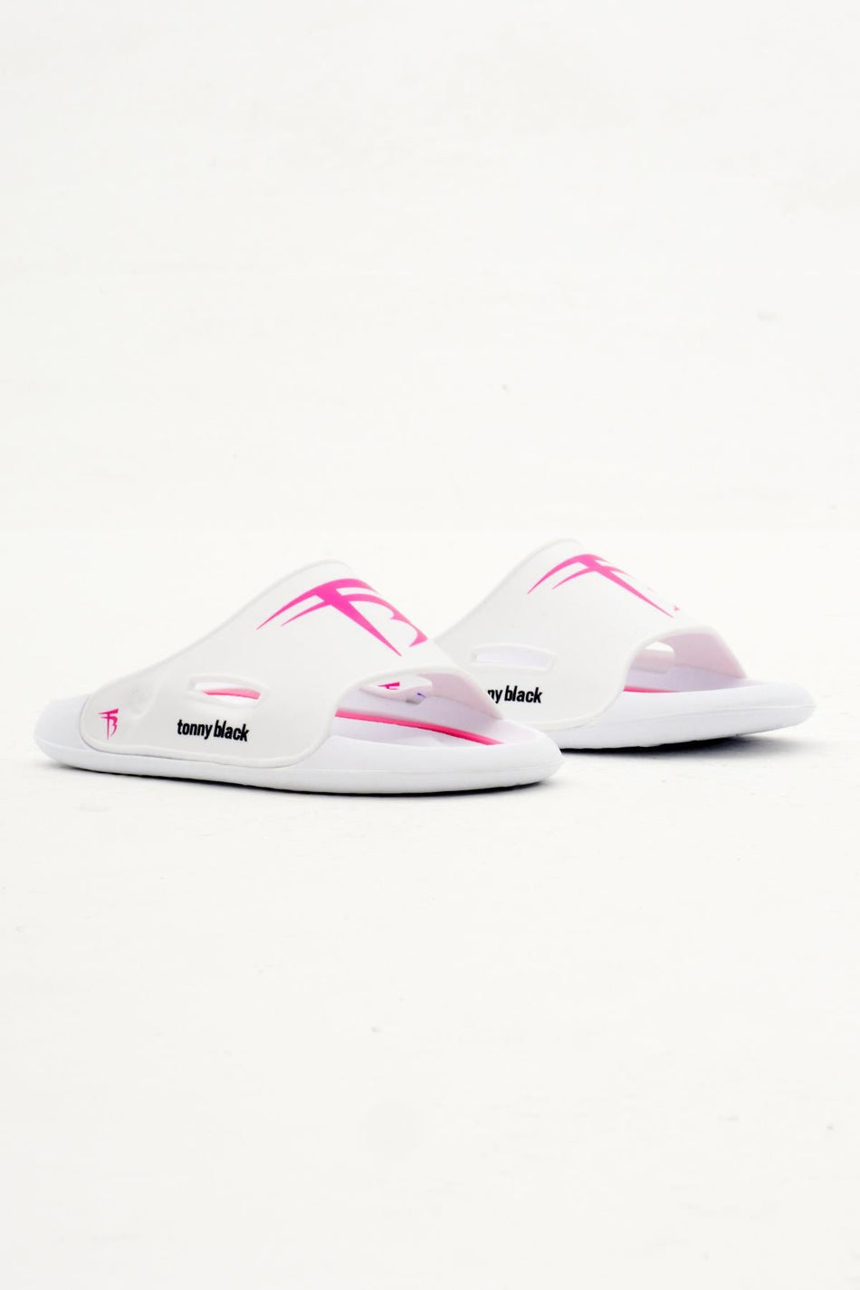 Poıli Taban Logolu Çocuk Unisex Beyaz Terlik TBACR896 - MALLTURK