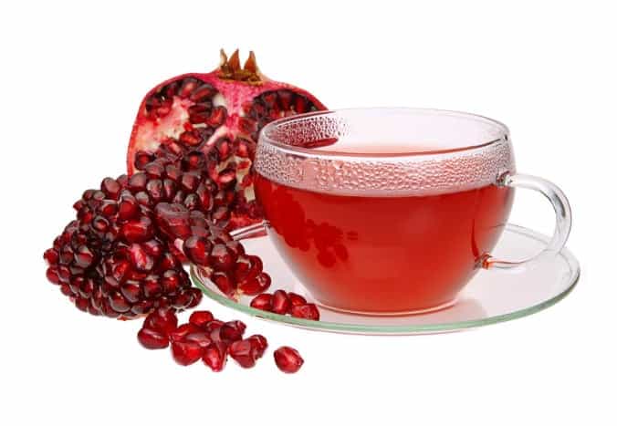 Turkish Pomegranate Tea Powder with Dried Pomegranates