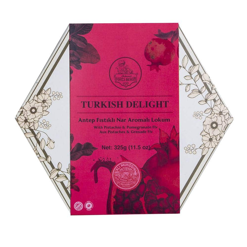 Delizia turca al melograno con pistacchio, Haci Bekir, 325g – 11.46oz