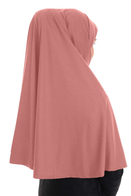 Practical Prayer Cloth Dress Jersey Dusty Rose - MALLTURK