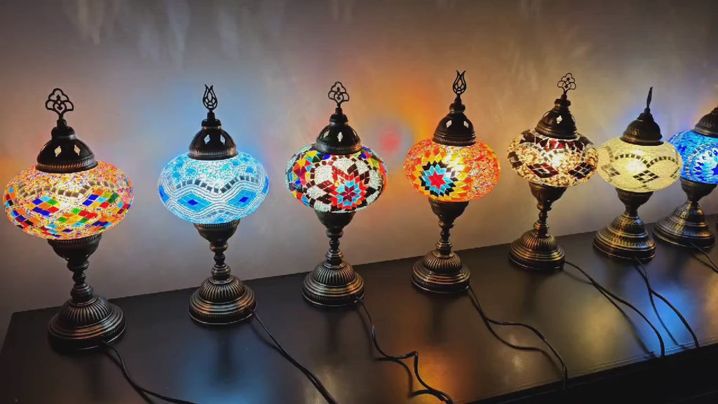 Turkish Mosaic Table Lamp