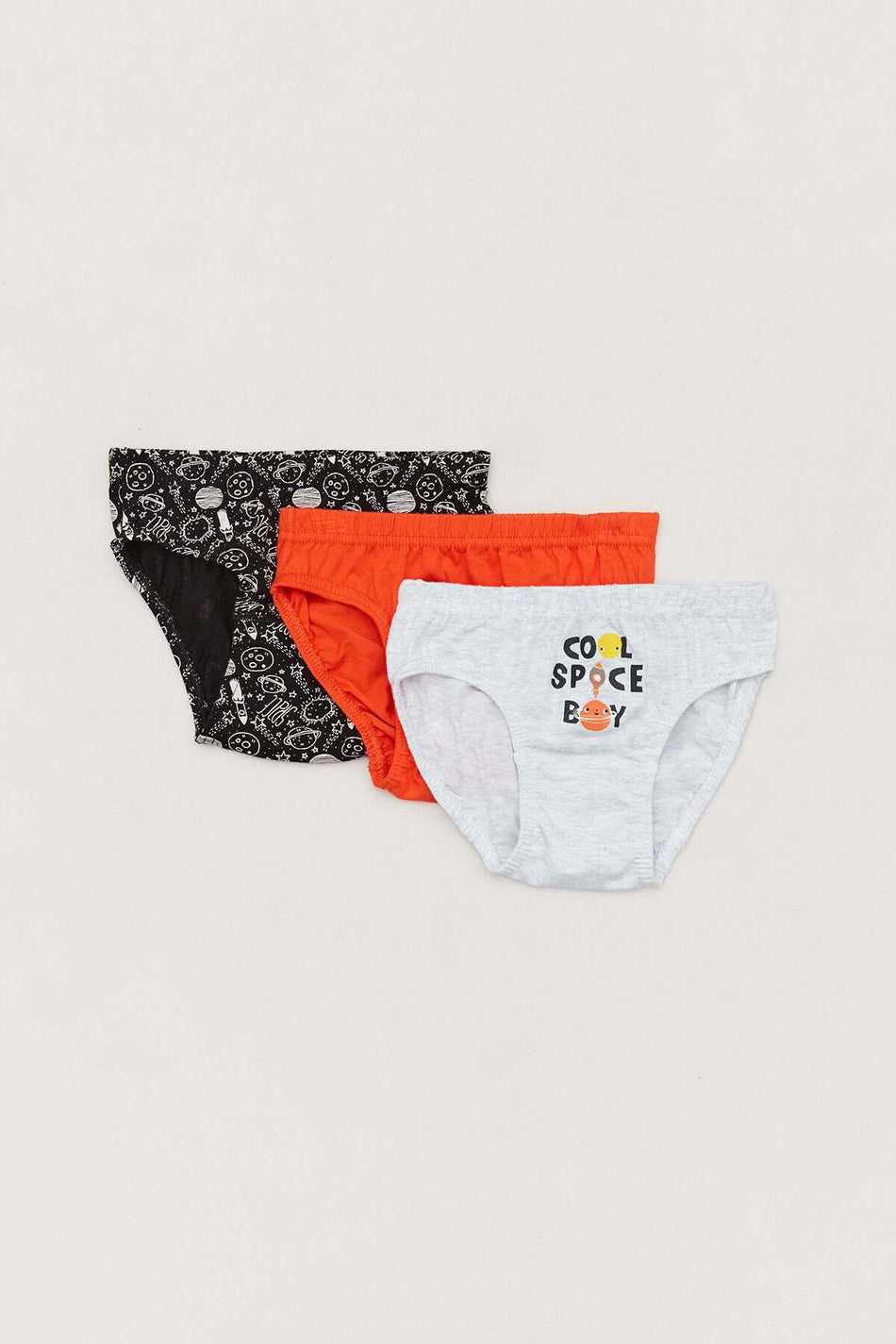 Printed 3-Piece Boy's Slip Panties - MALLTURK