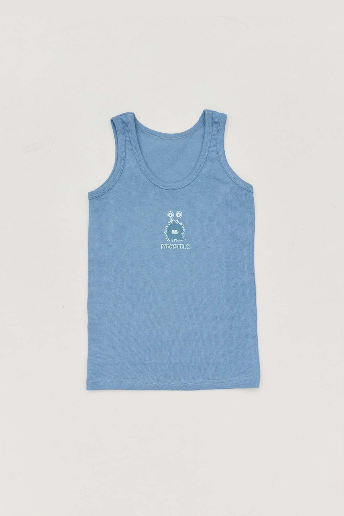 Printed Boy's 3-Piece Undershirt - MALLTURK