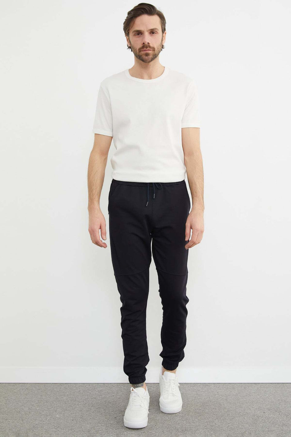 Printed Jogger Sweatpants with Tie Waist - MALLTURK