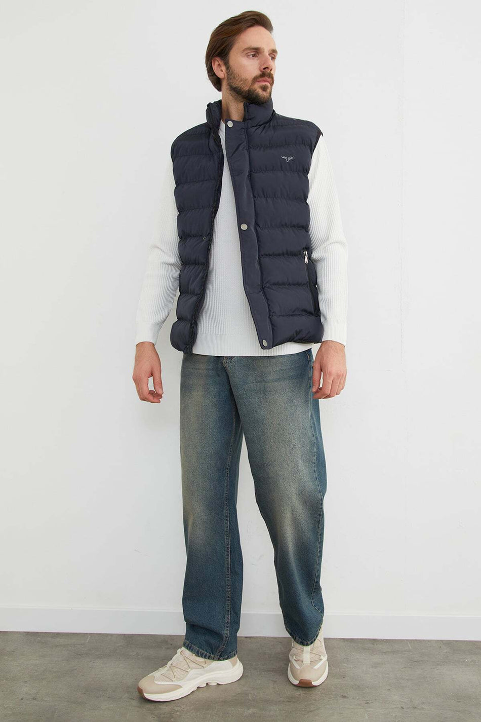 Printed Snap-On Inflatable Vest - MALLTURK