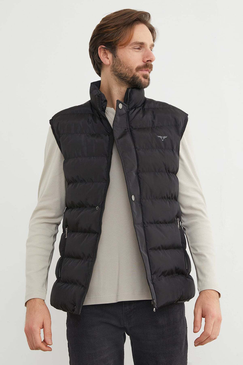 Printed Snap-On Inflatable Vest - MALLTURK