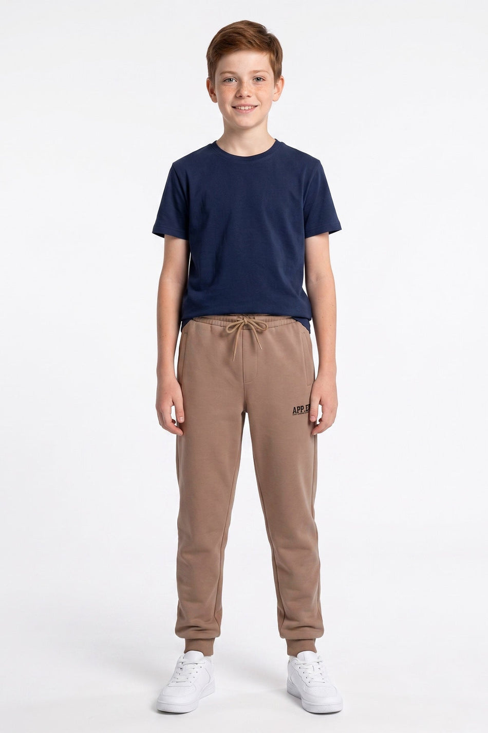 Printed Tie-Waist Boys' Sweatpants - MALLTURK
