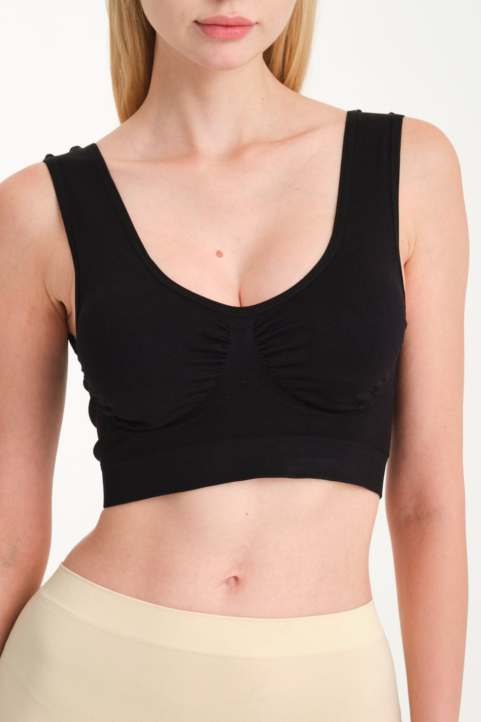 Recovery Firming Thick Strap Pad Bustier - MALLTURK