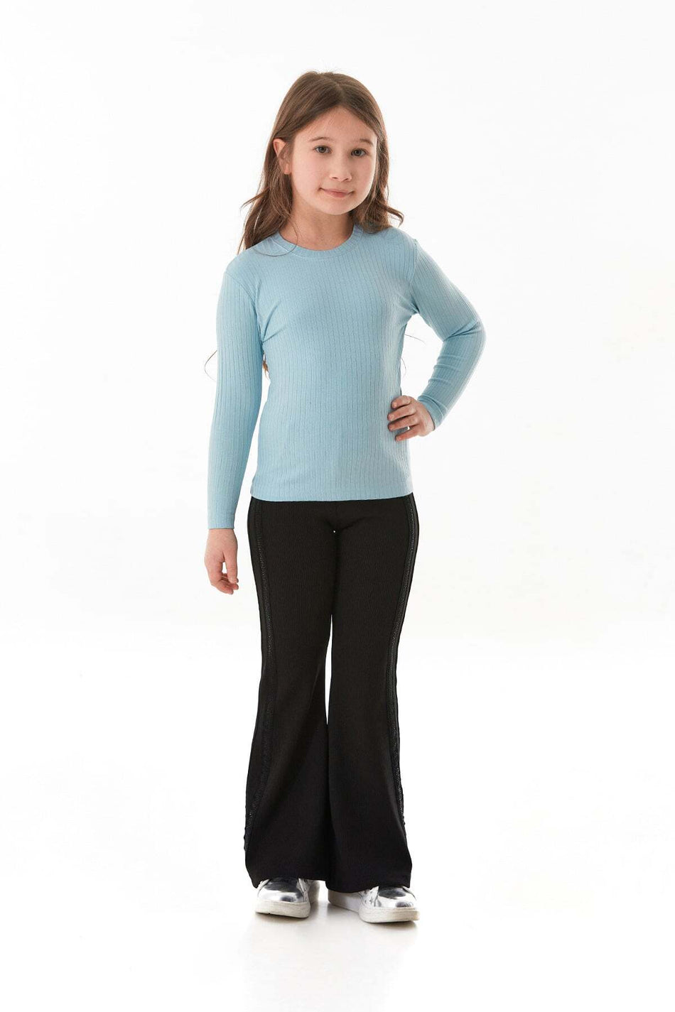 Ribbed Girl's Bodysuit - MALLTURK