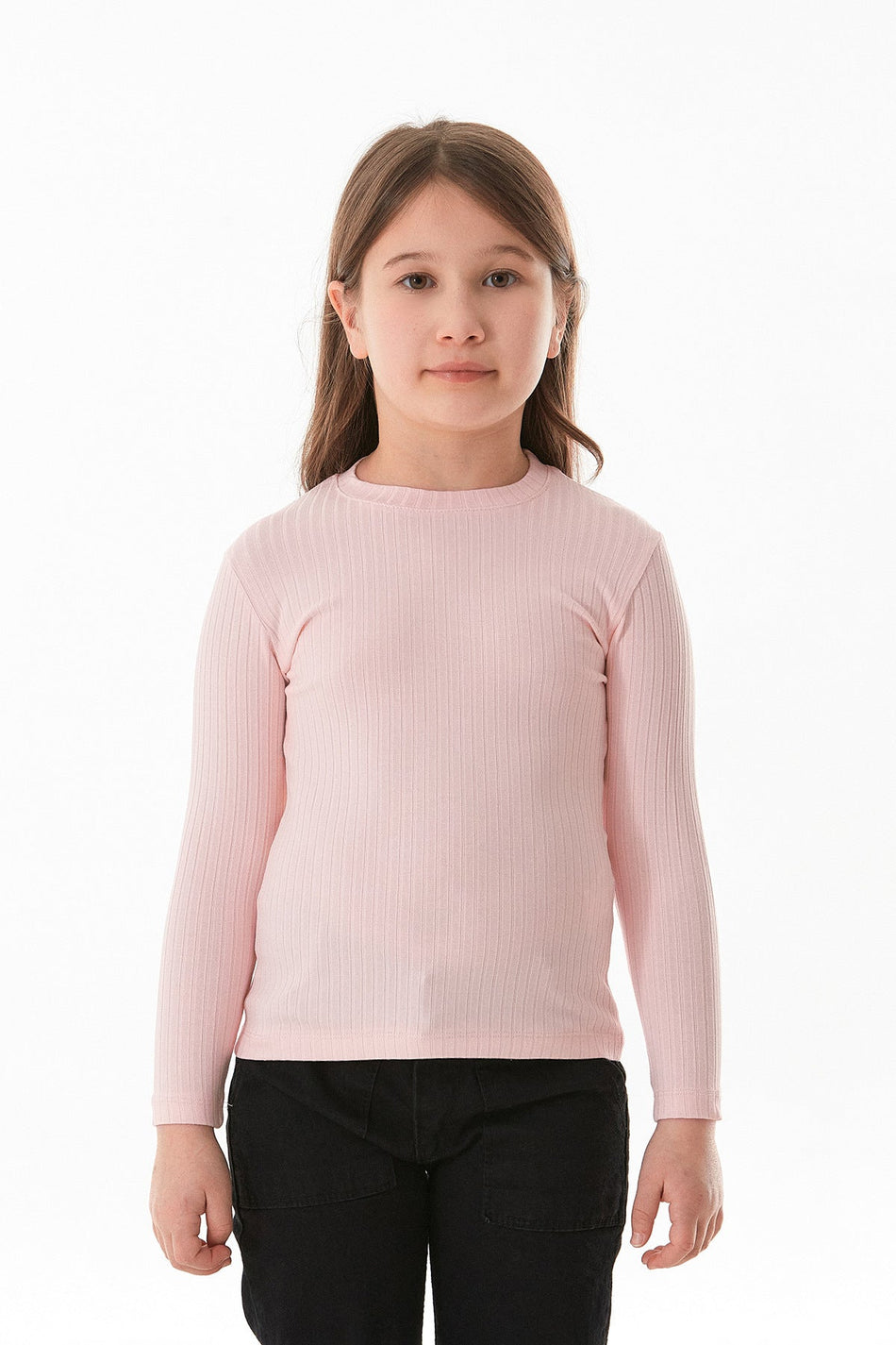 Ribbed Girl's Bodysuit - MALLTURK