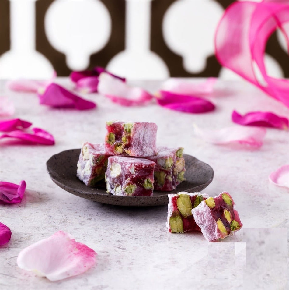 Rose Pistachio Turkish Delight - MALLTURK