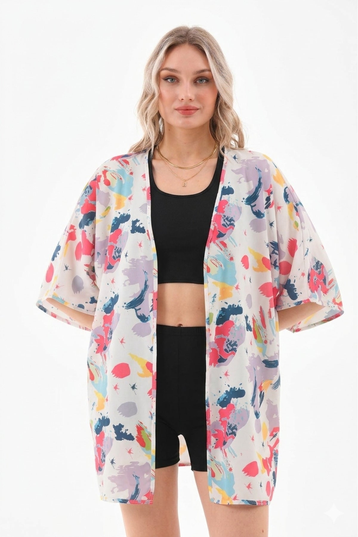 Shorts, Cover-Up, Crop Swimsuit - MALLTURK
