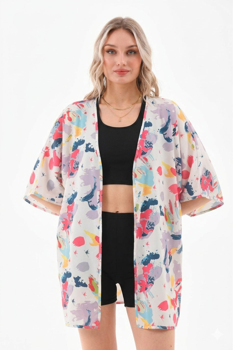 Shorts, Cover-Up, Crop Swimsuit - MALLTURK
