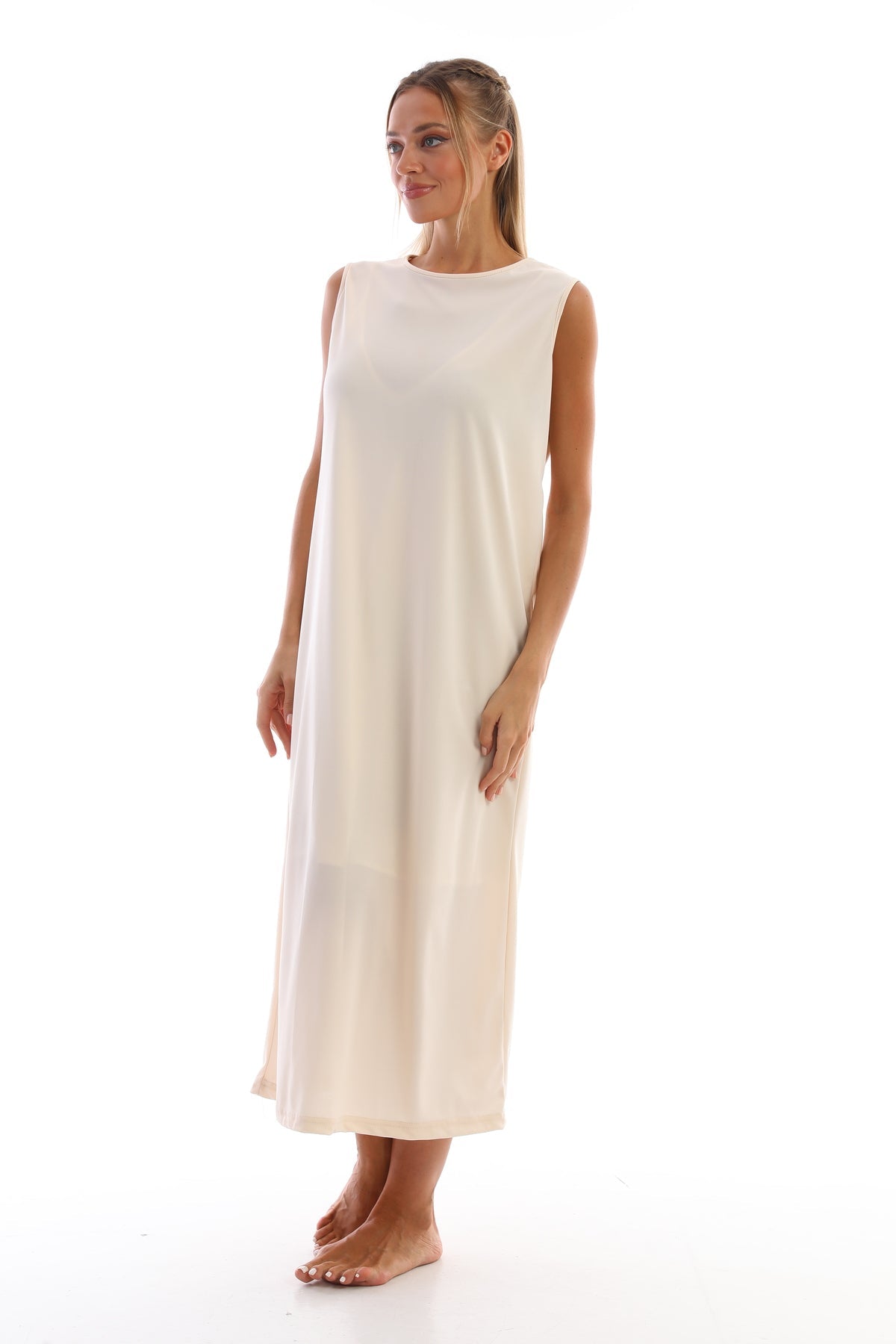 Sleeveless Dress Lining-underwear - MALLTURK