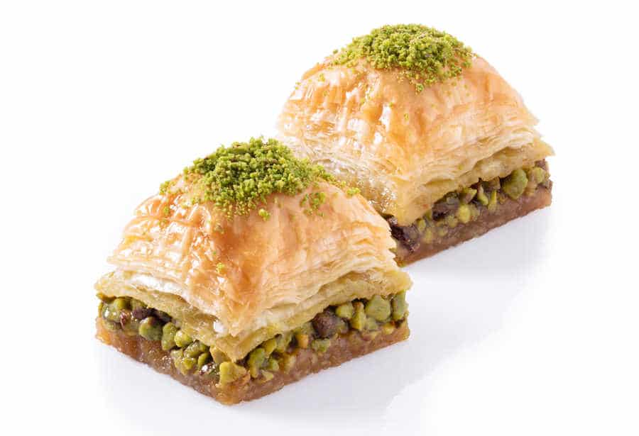Pistachio Square Baklava