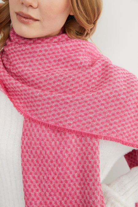 Square Patterned Shawl - MALLTURK