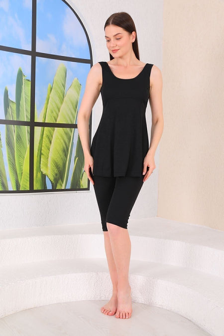 Strappy Tights Semi-Closed Dress Piece Swimsuit Black Full Lycra Fabric Passed. Comments Are Old Comments - MALLTURK