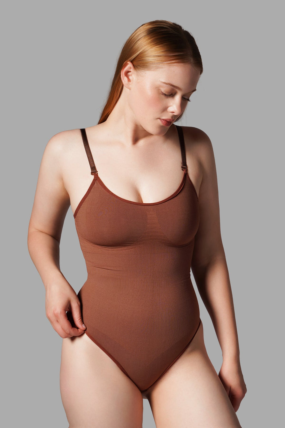 string bodysuit, slimming and shaping, knit fabric, body 9052 - MALLTURK