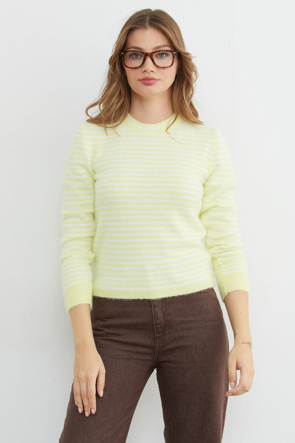 Striped Bearded Sweater - MALLTURK