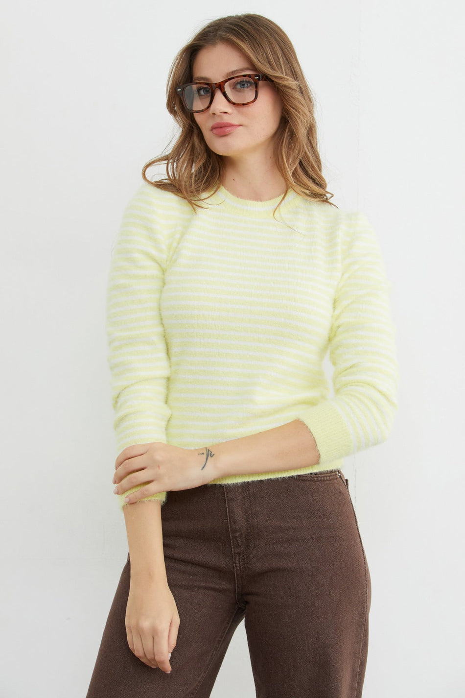 Striped Bearded Sweater - MALLTURK