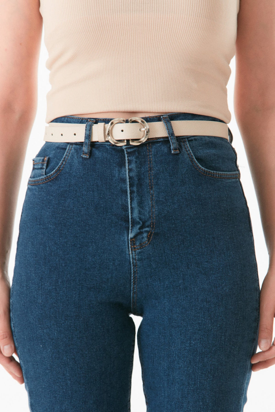 Stylish Belt with Double Buckle - MALLTURK