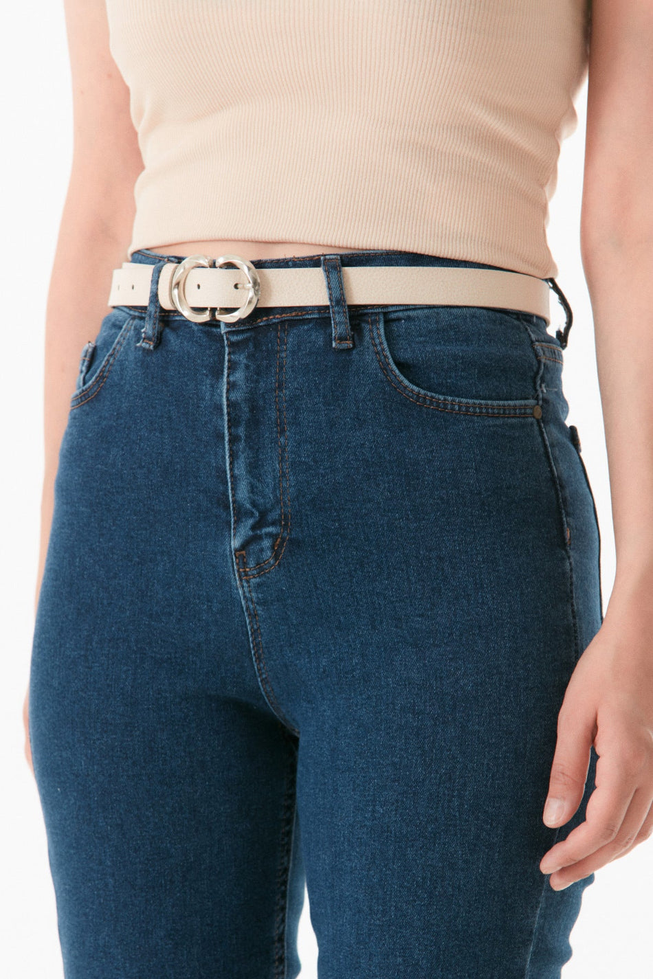 Stylish Belt with Double Buckle - MALLTURK