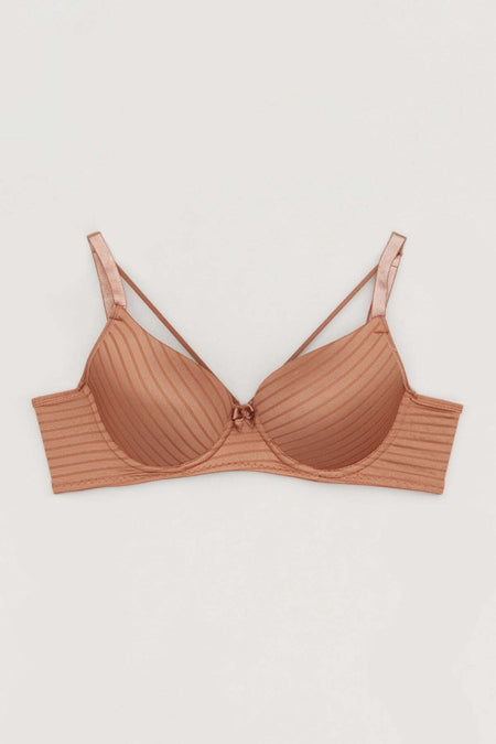 Supported Jacquard Bra - MALLTURK