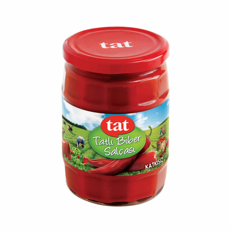 Süße rote Paprikapaste, Tat, 550 g – 20 oz