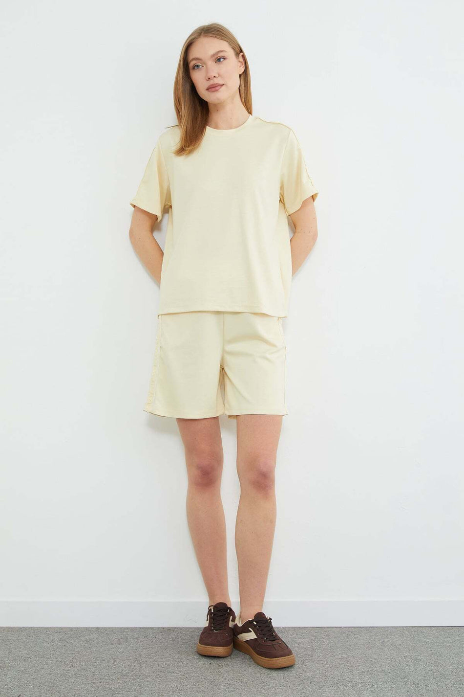Textured Embossed Modal 2-Piece Set - MALLTURK