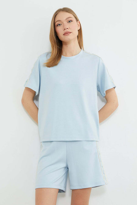Textured Embossed Modal 2-Piece Set - MALLTURK